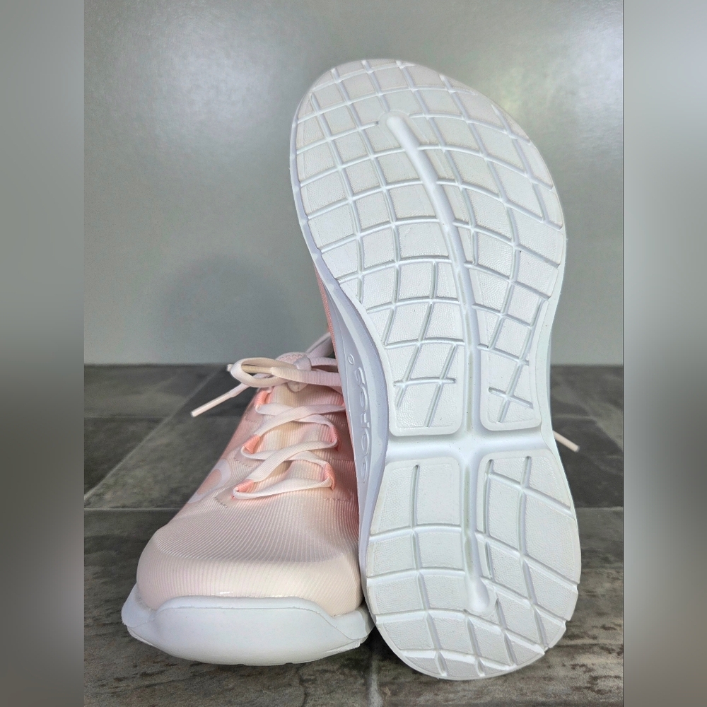 OOFOS Women's Sneakers Pink Gradient White Sole - Picture 8 of 14